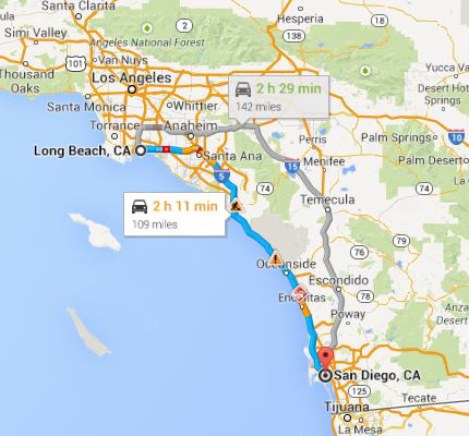 San Diego Map